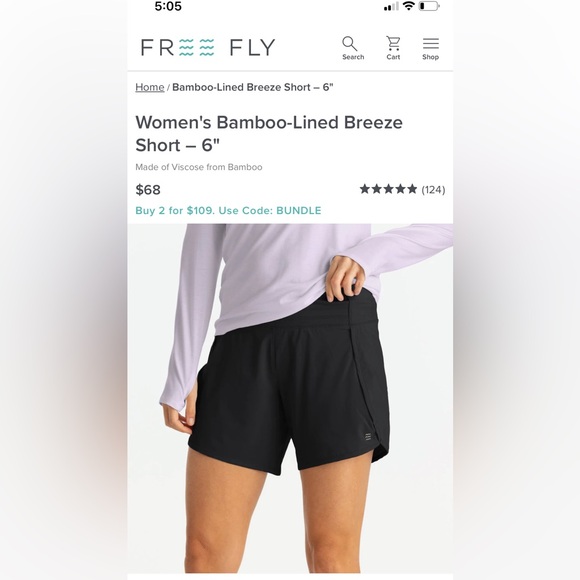 Free Fly Bamboo Shorts - Picture 1 of 9